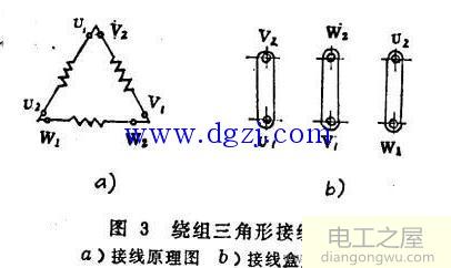 三相異步電動(dòng)機兩種接線(xiàn)方法圖解