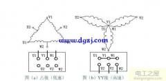 三相電動(dòng)機高低速接線(xiàn)圖，電機高低速怎么接線(xiàn)