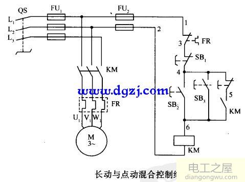 電動(dòng)機啟動(dòng)接線(xiàn)原理圖電路圖大全