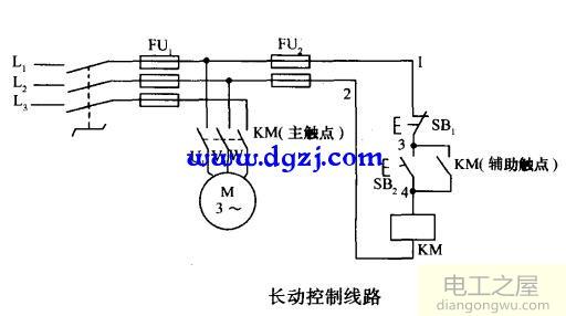 電動(dòng)機啟動(dòng)接線(xiàn)原理圖電路圖大全
