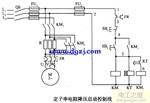 電動(dòng)機啟動(dòng)接線(xiàn)原理圖電路圖大全