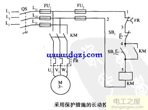 電動(dòng)機啟動(dòng)接線(xiàn)原理圖電路圖大全