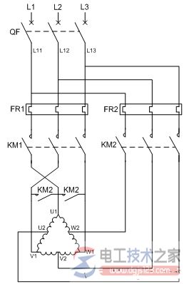 高低速檔電機接線(xiàn)圖基本原理分析
