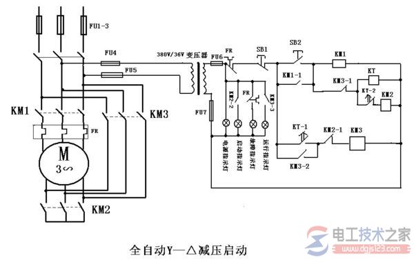 電動(dòng)機星三角接法2